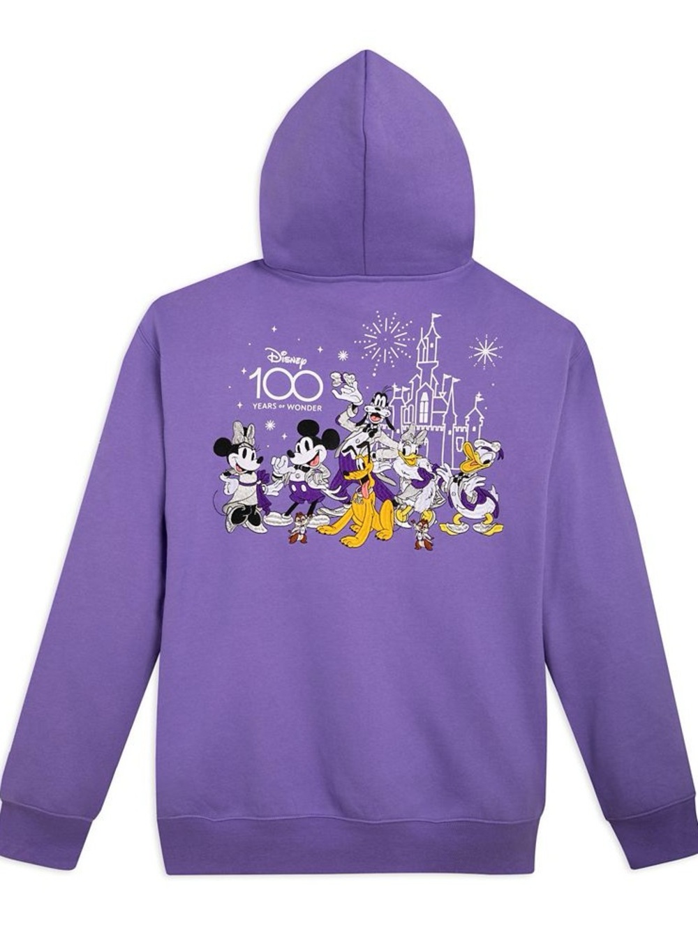 DISNEY • Limited Edition 100 Years of Wonder Embroidered Full Cast Hoodie